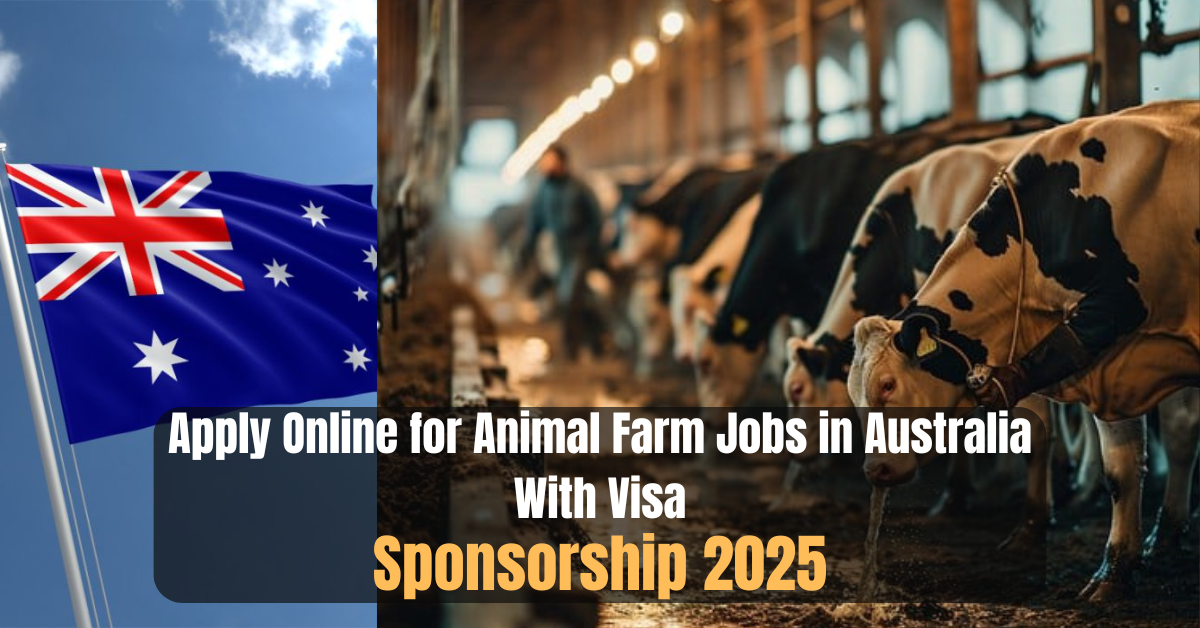 Apply Online for Animal Farm Jobs in Australia With Visa Sponsorship 2025