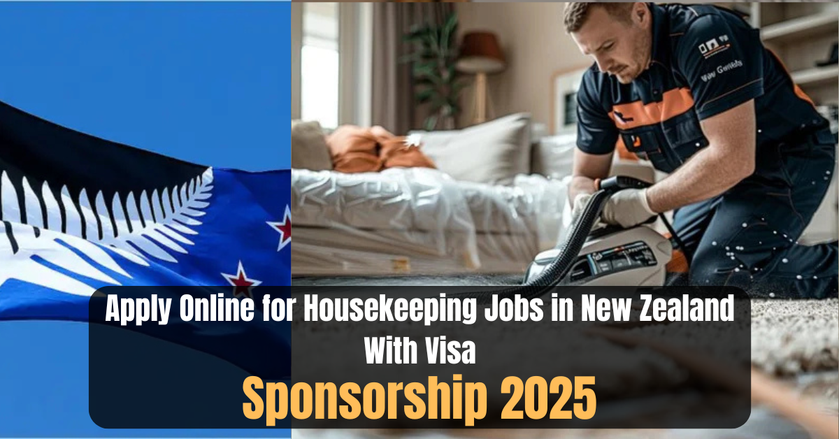 Apply Online for Housekeeping Jobs in New Zealand With Visa Sponsorship 2025