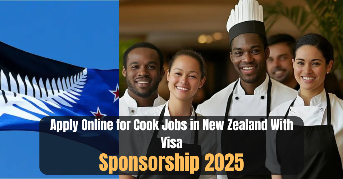Apply Online for Cook Jobs in New Zealand With Visa Sponsorship 2025