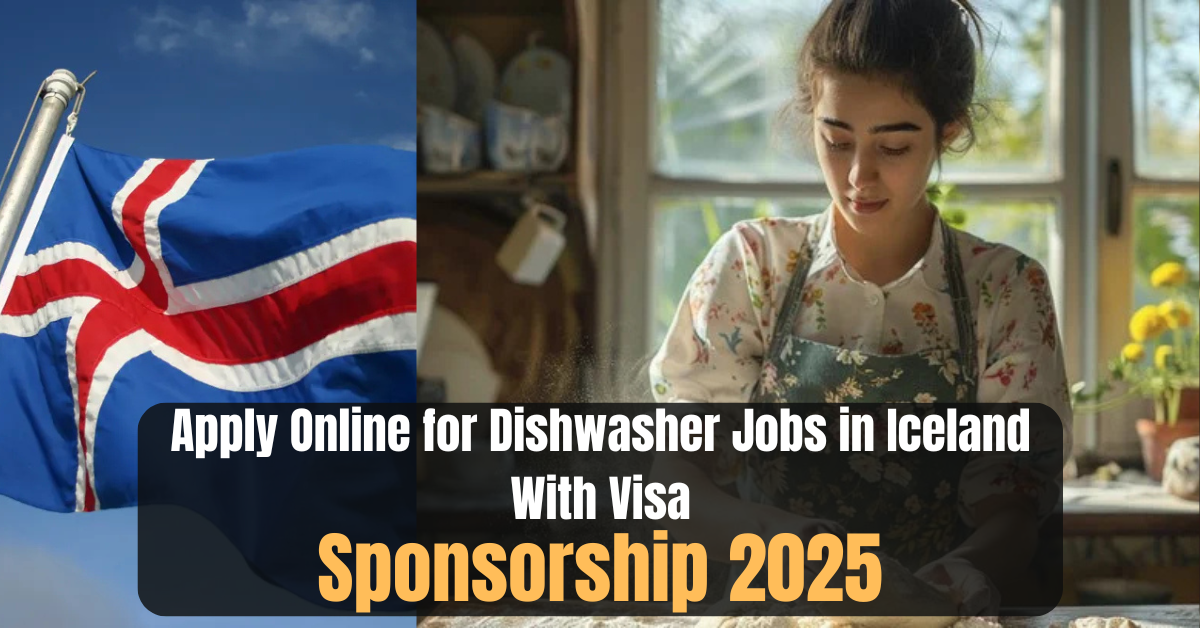 Apply Online for Dishwasher Jobs in Iceland With Visa Sponsorship 2025