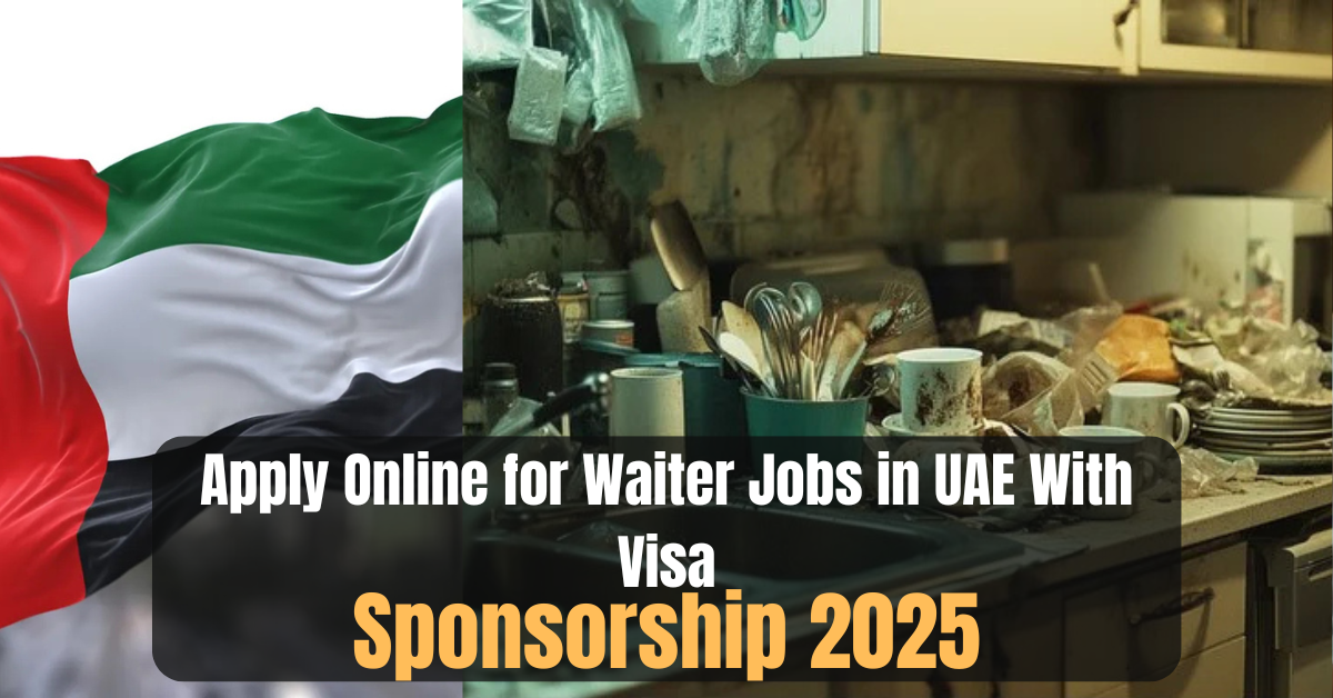 Apply Online for Dishwasher Jobs in UAE With Visa Sponsorship 2025