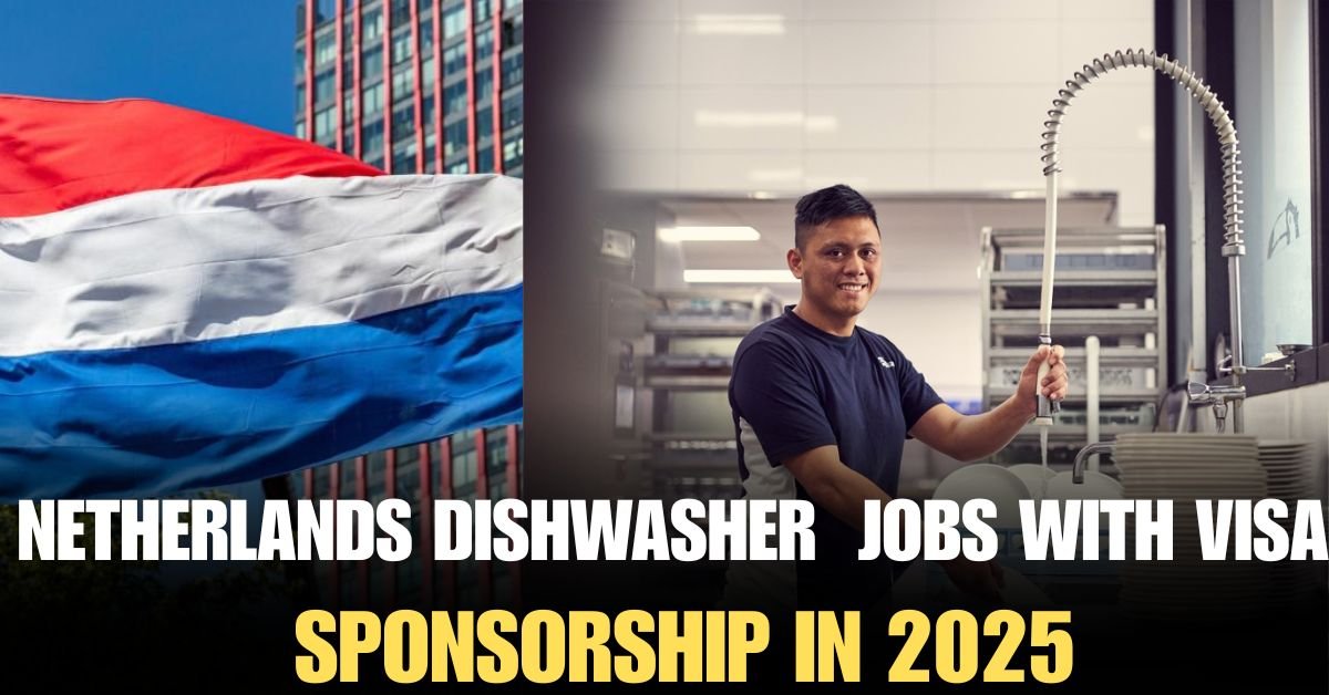 Dishwasher Jobs In The Netherlands With Visa Sponsorship 2025